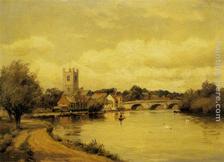 Alfred Fontville De Breanski Henley on Thames